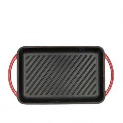 Grelhador Ferro Esmalte Retangular 33X21.5cm Grelhador Ferro Esmalte Retangular 33X21.5cm