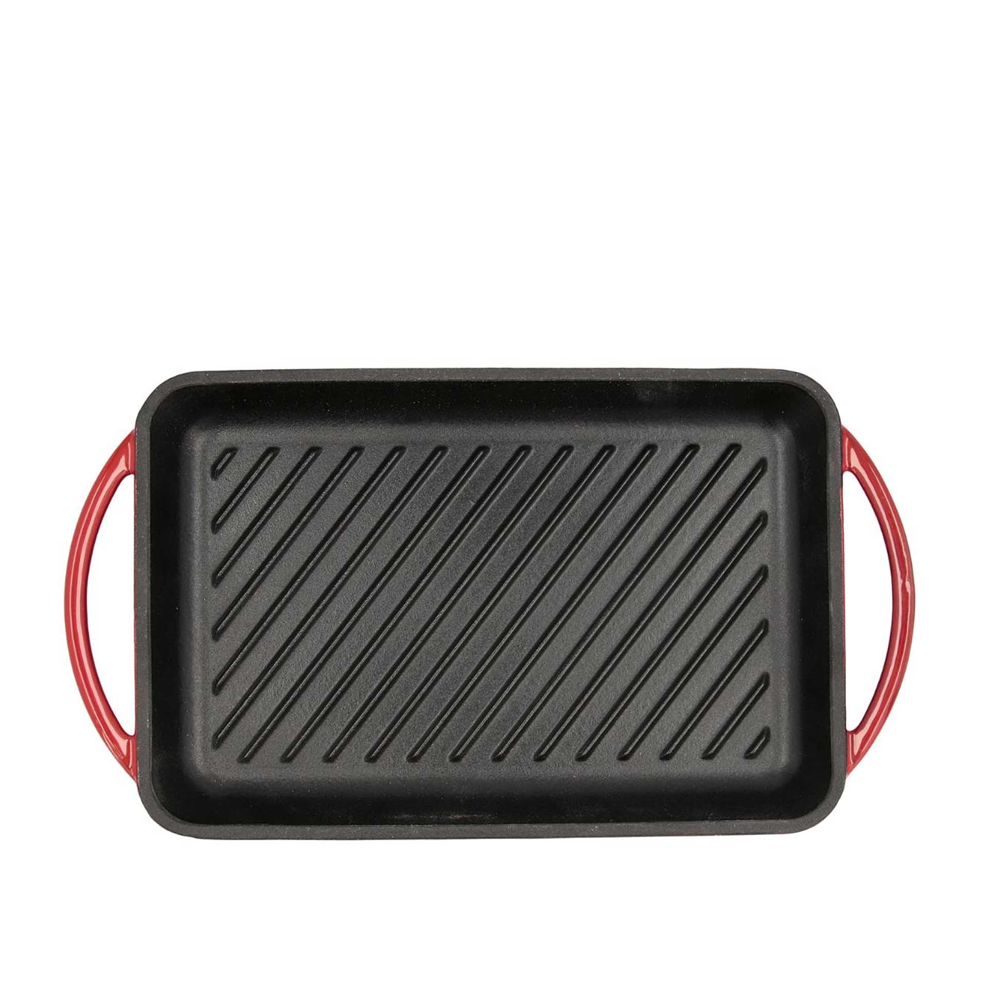 Grelhador Ferro Esmalte Retangular 33X21.5cm
