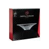 Centro Mesa Vidro Lady Diamond 36cm