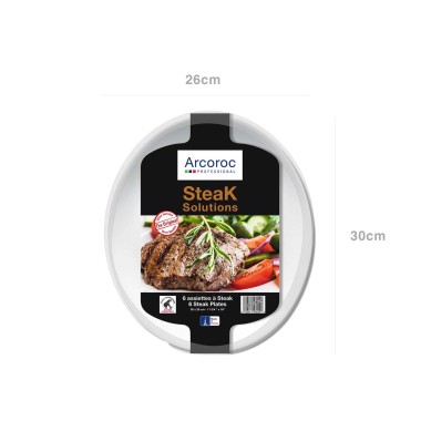 Prato Burger Steak 30X26cm