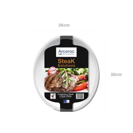Prato Burger Steak 30X26cm - Image product