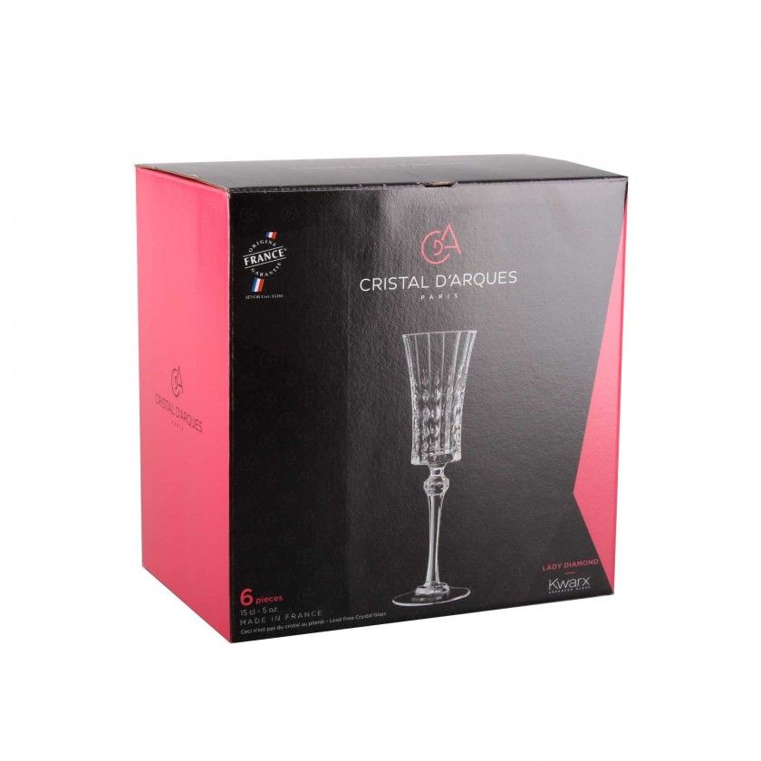 Copo Lady Diamond Flute 15cl Copo Lady Diamond Flute 15cl