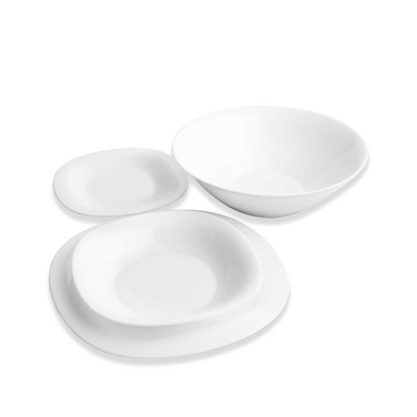 Serviço Jantar Carine Branco 19 Peças - Image product