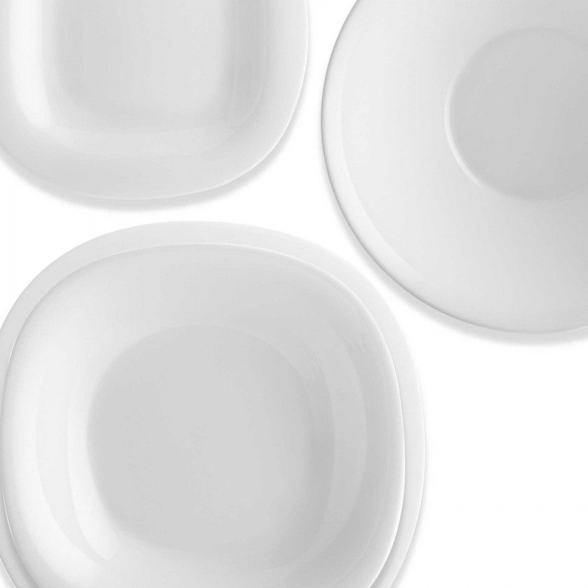 Serviço Jantar Carine Branco 19 Peças Serviço Jantar Carine Branco 19 Peças