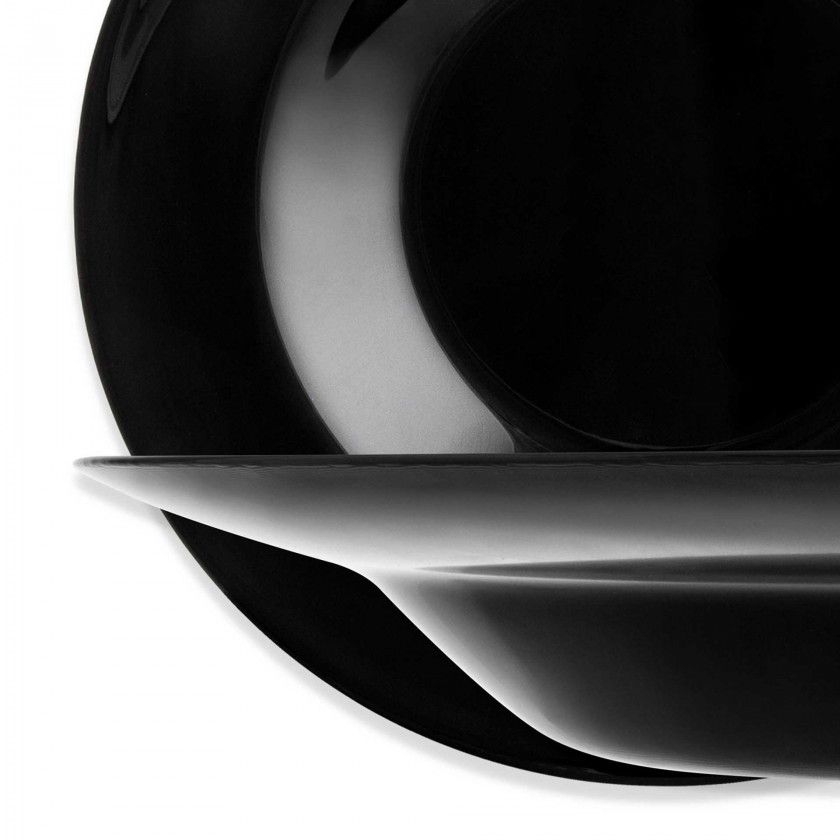 Prato Pasta Friends Time Preto 28.5cm Prato Pasta Friends Time Preto 28.5cm