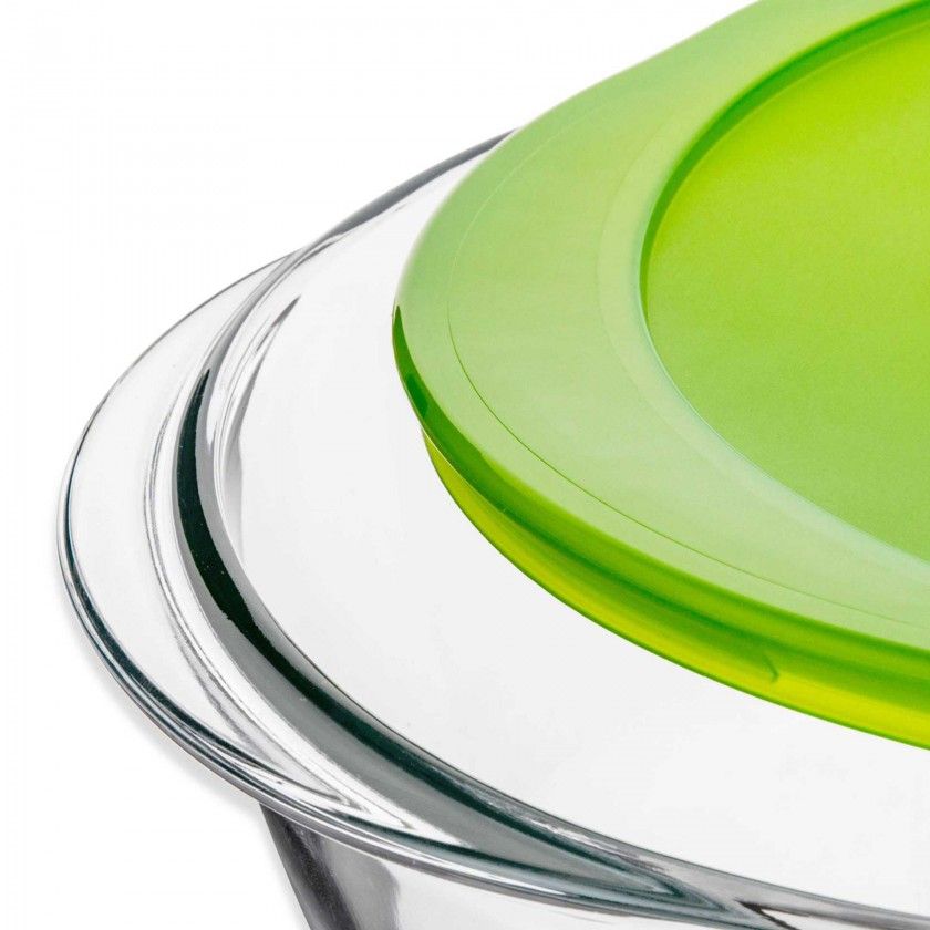 Assadeira Vidro com Tampa Pyrex 2300ml 26X7cm Assadeira Vidro com Tampa Pyrex 2300ml 26X7cm