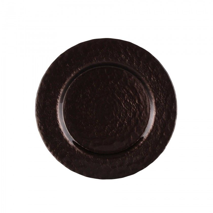 Prato Marcador Bronze 33cm