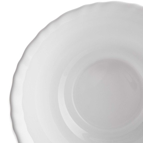 Saladeira Vidro Opaco Feston Branco - Image product