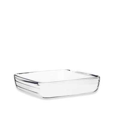Assadeira Vidro Quadrada 1600ml 25X22cm