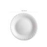 Prato Vidro Opaco Feston Sobremesa Branco 18.5cm Prato Vidro Opaco Feston Sobremesa Branco 18.5cm