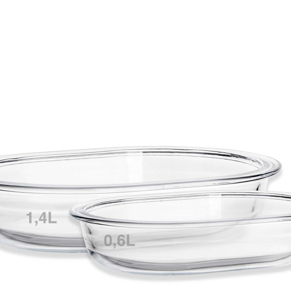 Forma Bolo Oval 600ml 19X14X4cm
