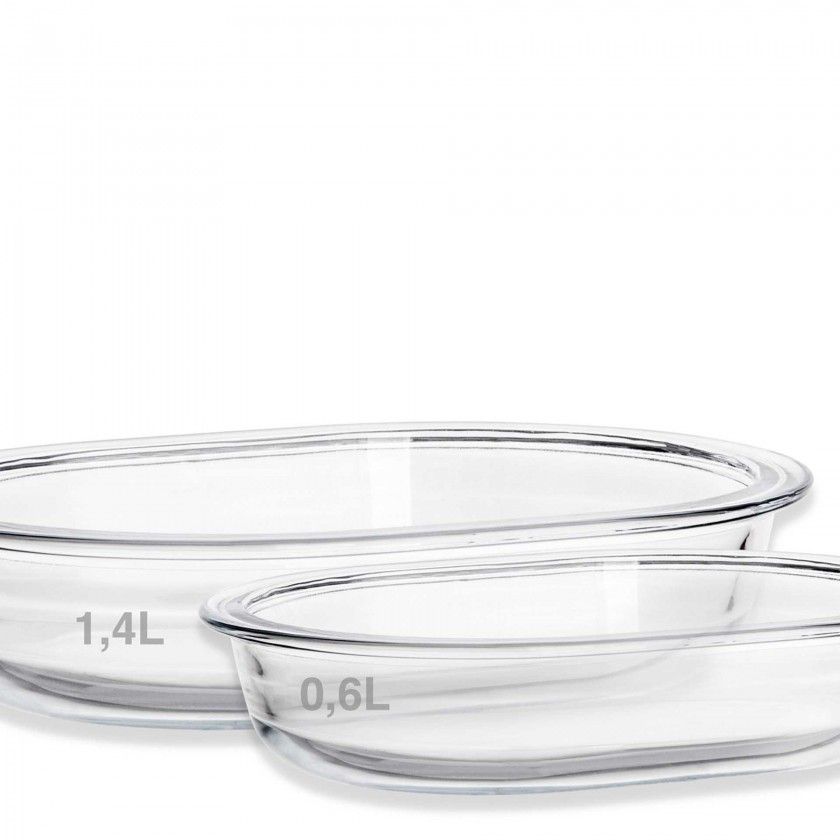 Forma Bolo Oval 600ml 19X14X4cm