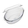 Caçarola Oval com Tampa 3L 33X20X12cm Caçarola Oval com Tampa 3L 33X20X12cm
