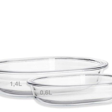 Forma Bolo Oval 600ml 19X14X4cm - Image product