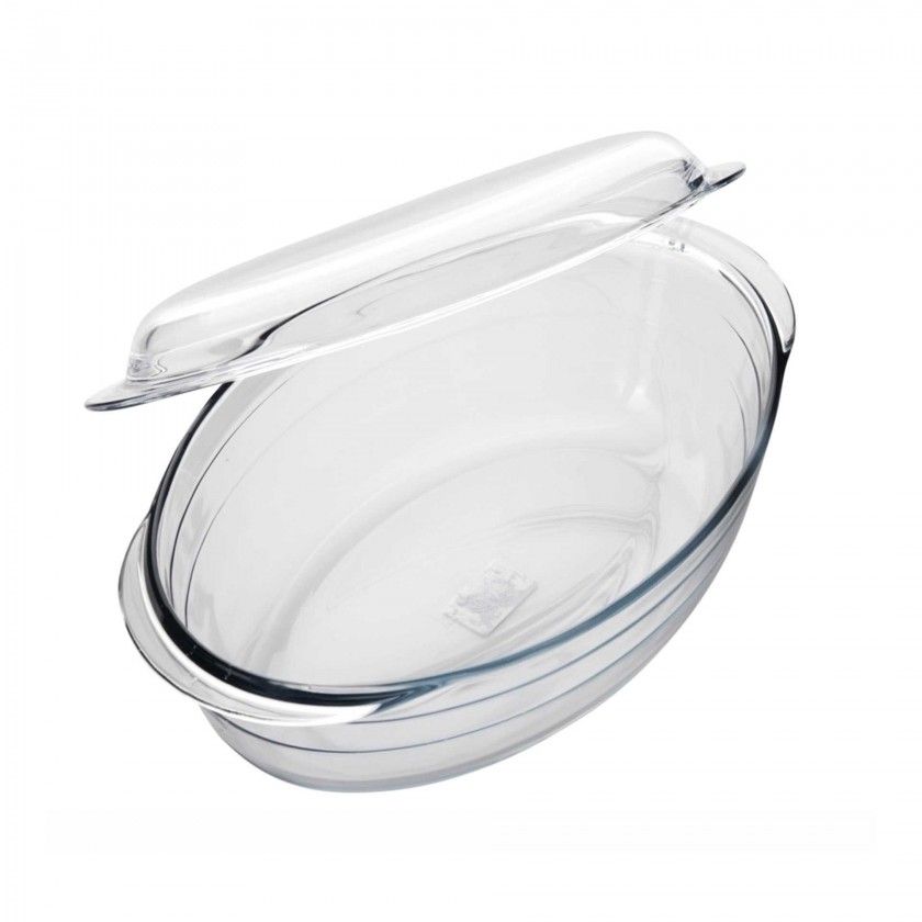 Caarola Oval com Tampa 3L 33X20X12cm