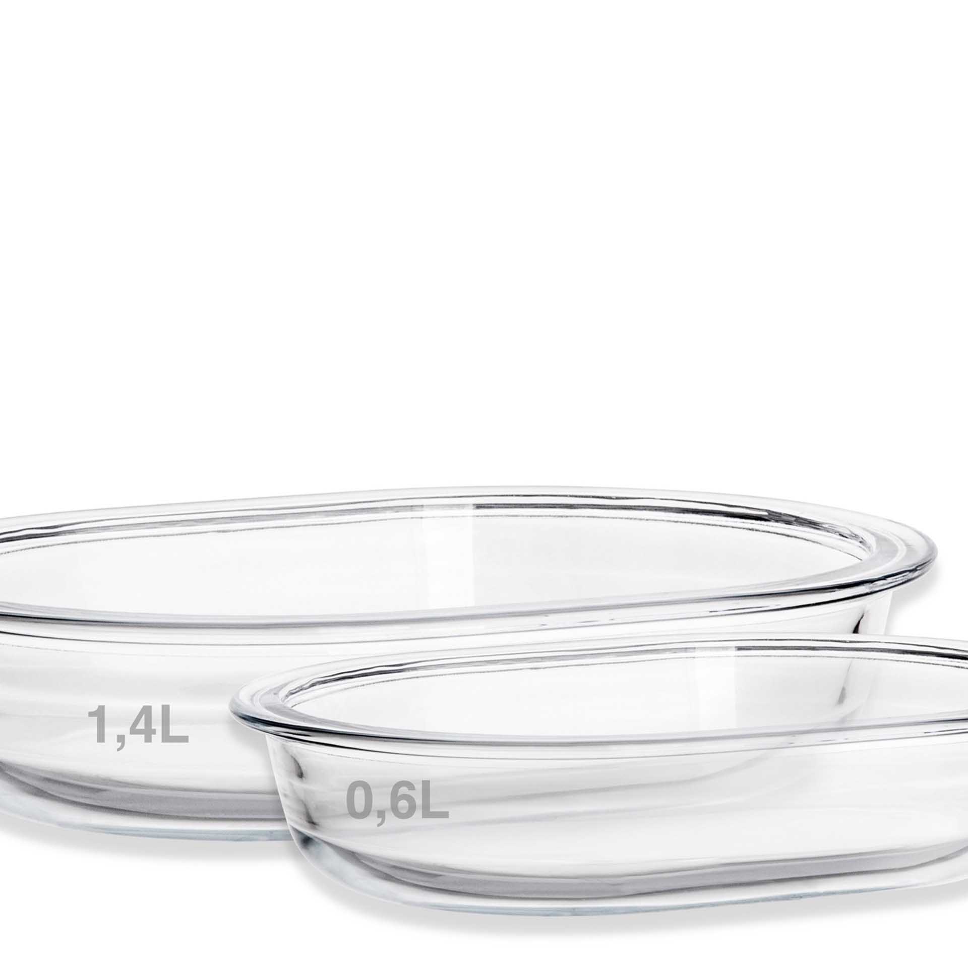 Forma Bolo Oval 600ml 19X14X4cm