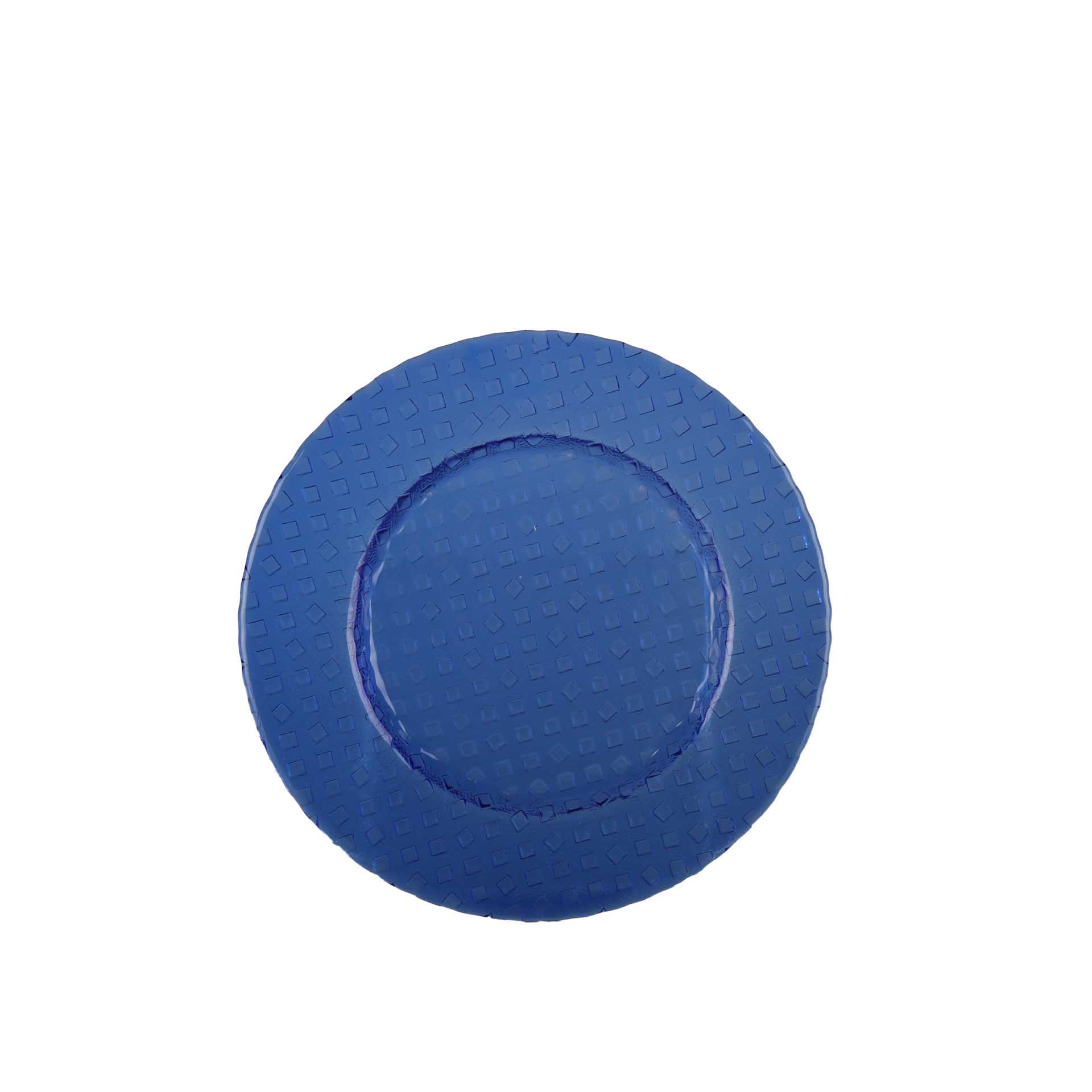 Prato Rombos Azul 32cm