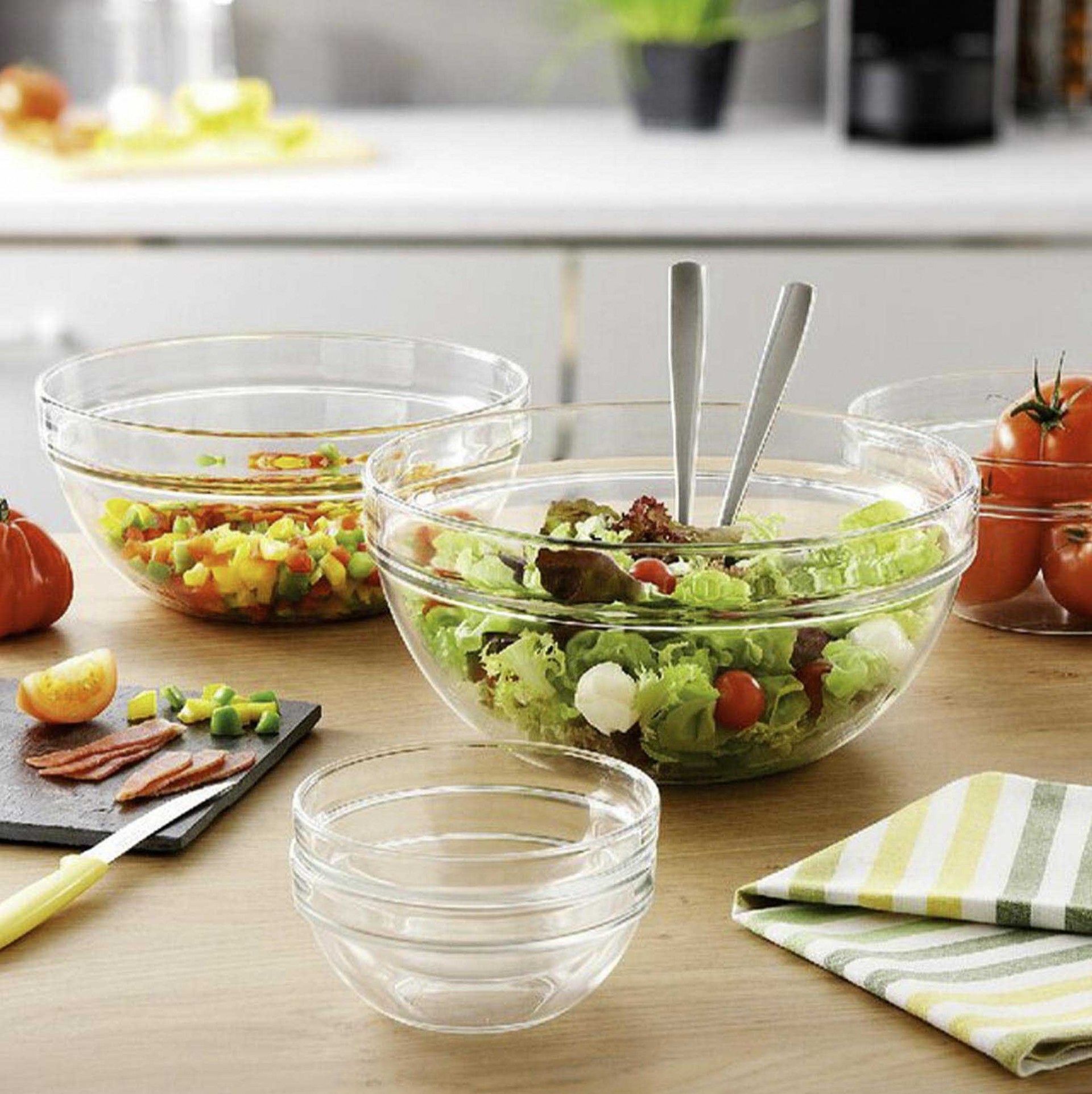 Saladeira Empilhável Redonda