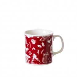 Caneca Porcelana Neve 500ml 9.5X13X10.5cm
