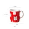 Caneca Porcelana Prendas 500ml 9.5X13X10.5cm