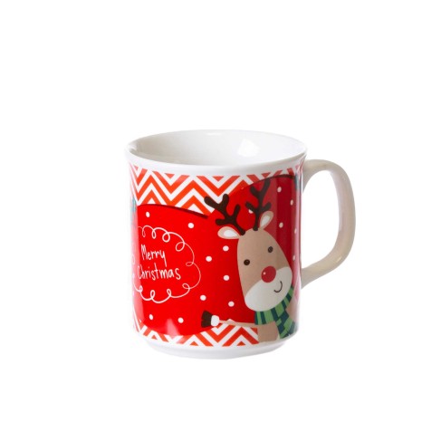 Caneca Porcelana Rena 500ml 9.5X13X10.5cm - Image product