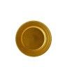 Prato Marcador Plástico Dourado 33cm Prato Marcador Plástico Dourado 33cm