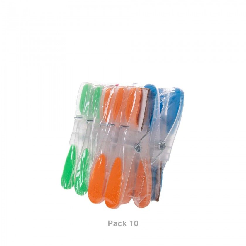 Mola Roupa Silicone Pack 10 Mola Roupa Silicone Pack 10