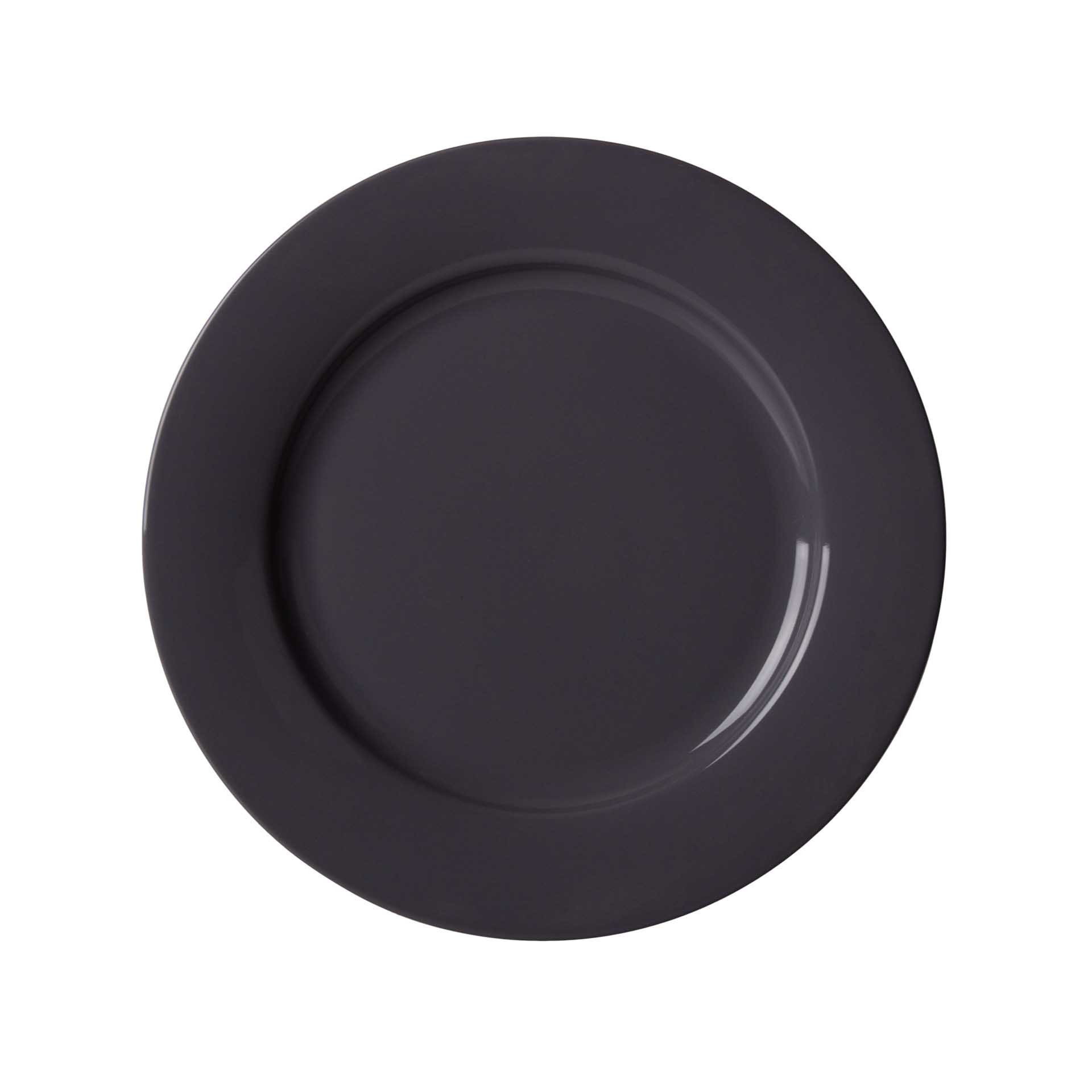 Prato Ladeiro Cinza Escuro Ø27CM
