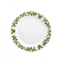 Prato Porcelana Azevinho Raso Redondo 27cm