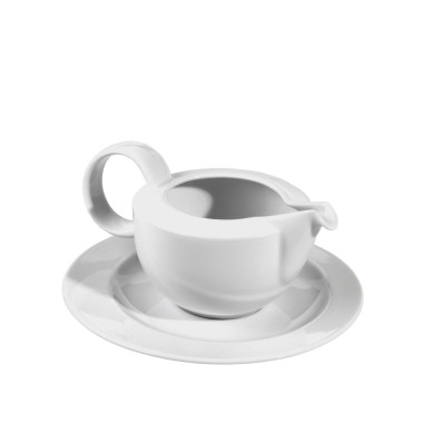 Molheira com Prato Eclipse Branco 350Cl
