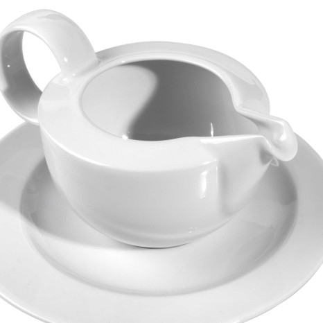 Molheira com Prato Eclipse Branco 350Cl - Image product