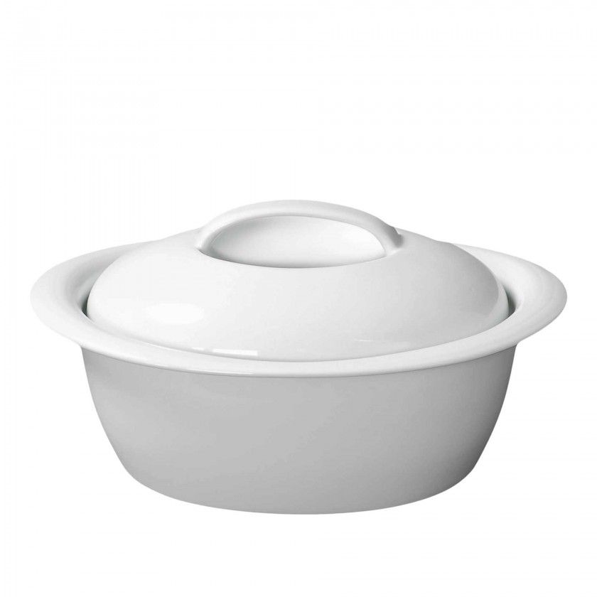 Caarola Duo Oval Branco 3L