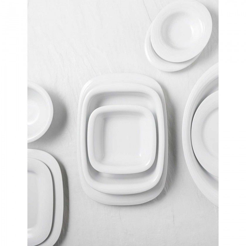 Travessa Duo Oval Branco Travessa Duo Oval Branco