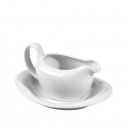 Molheira com Prato Duo Branco 390ml