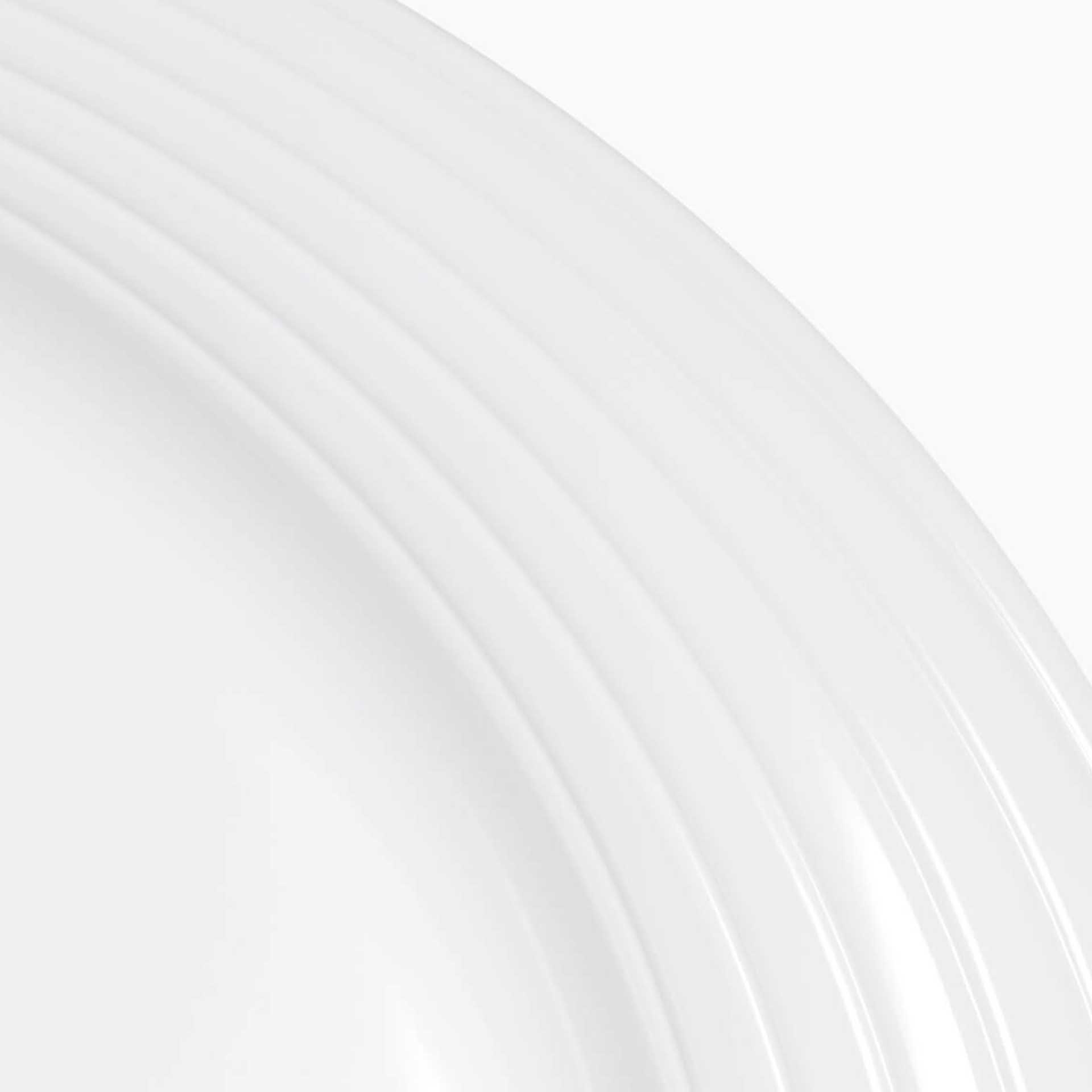 Prato Fundo Duo Branco 18X15CM