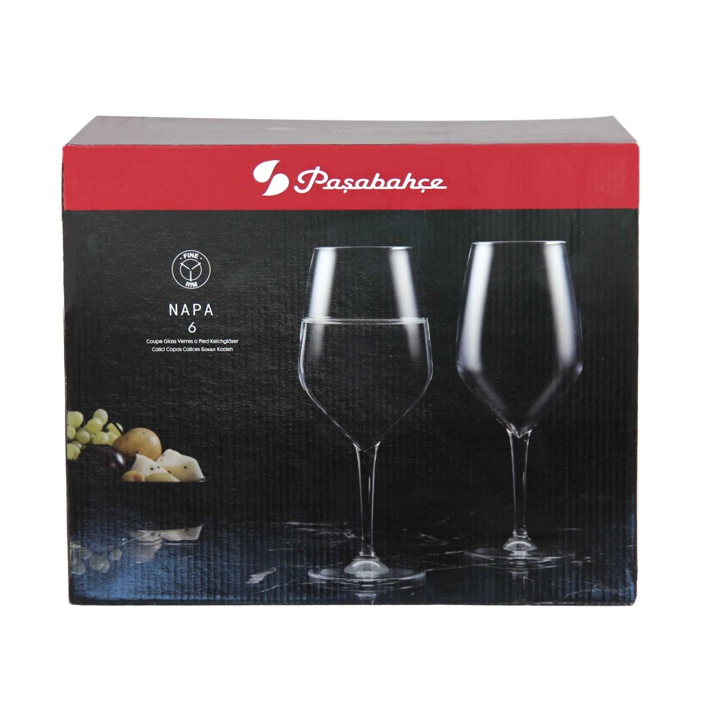 Copo com Pé Napa Pack 6