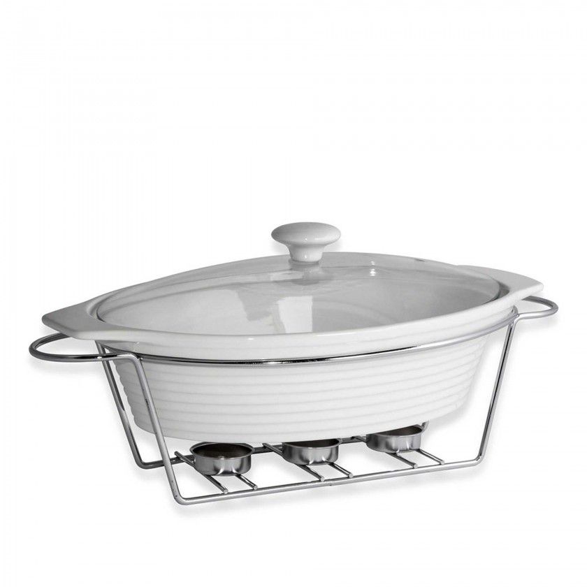 Assadeira Oval Com Suporte