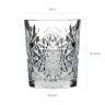 Copo sem P Hobstar Transparente 35cl 9X10.5cm Pack 6