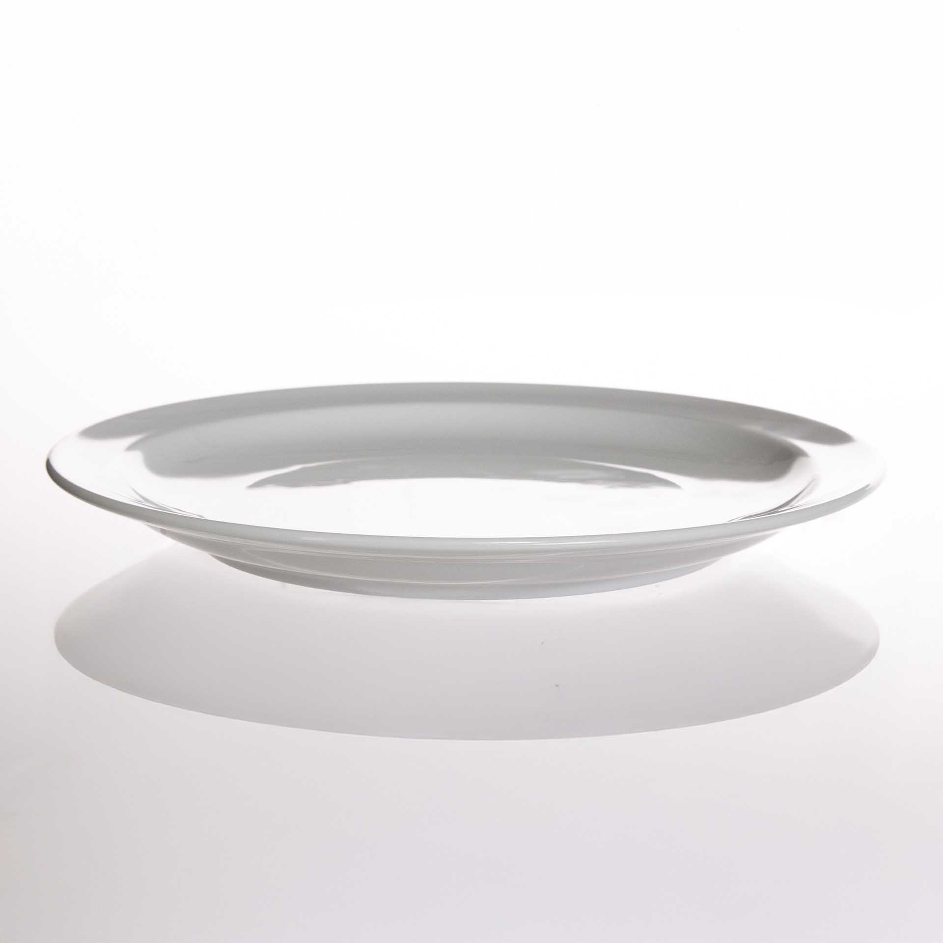 Prato Europa Raso Branco 25cm