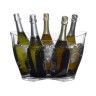 Champanheira Acrílico Clear 40X29.5X24.8cm Champanheira Acrílico Clear 40X29.5X24.8cm