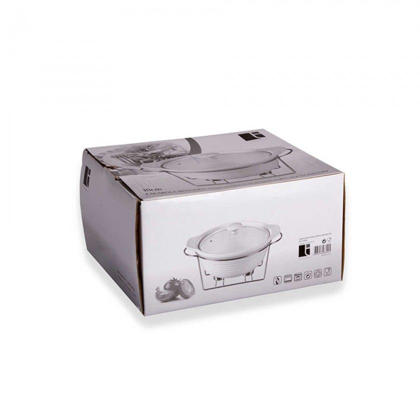 Ca�arola Com Tampa Redonda 30Cm