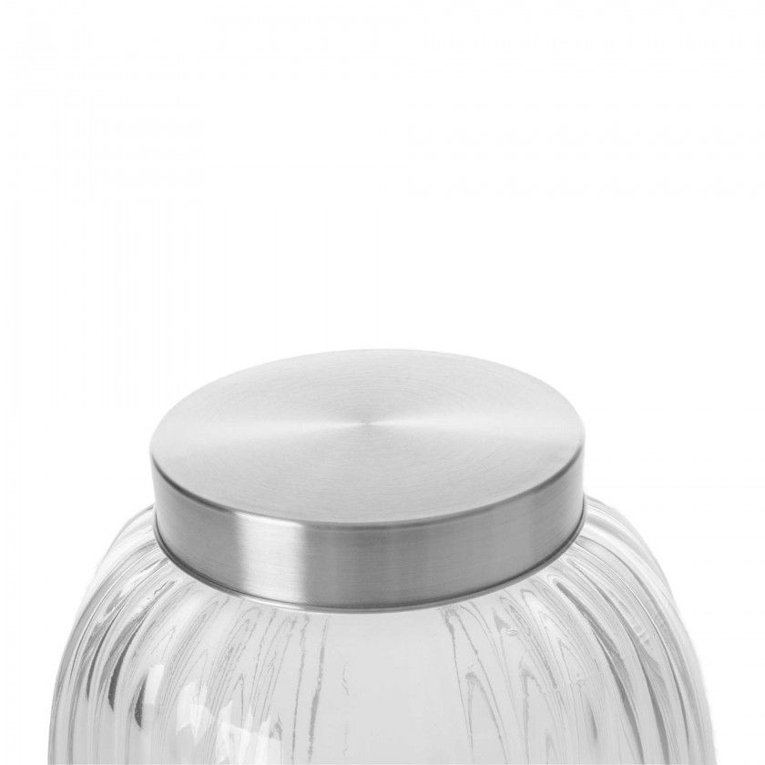 Frasco Herm�tico Dijon com Tampa Inox