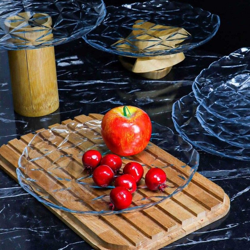 Prato Bolo Estrella 28cm Pack 6