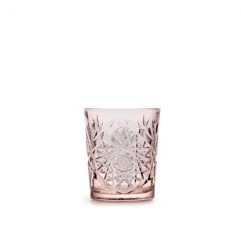 Copo sem P Hobstar Rosa 35cl 9X10.5cm Pack 6
