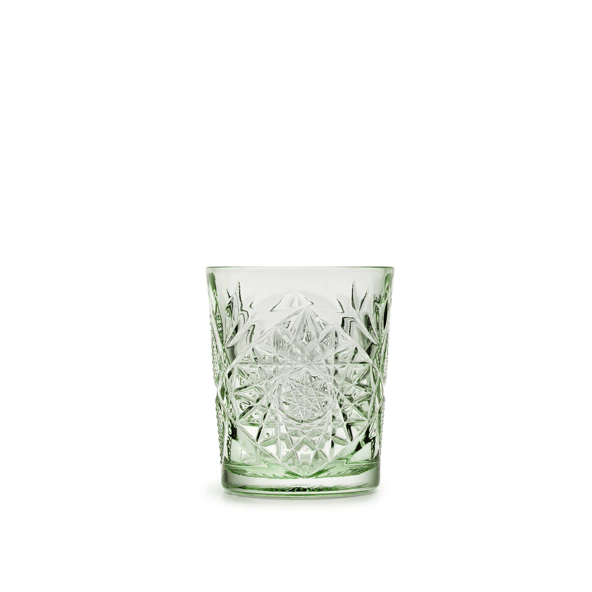 Copo sem Pé Hobstar Verde 35cl 9X10.5cm Pack 6