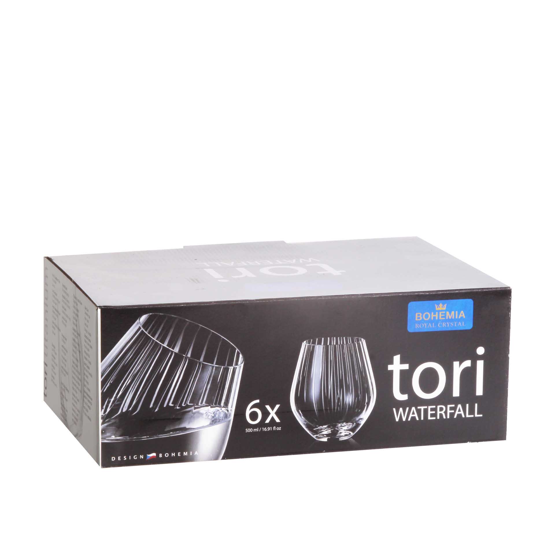 Copo sem Pé Tori Optic 50cl Pack 6
