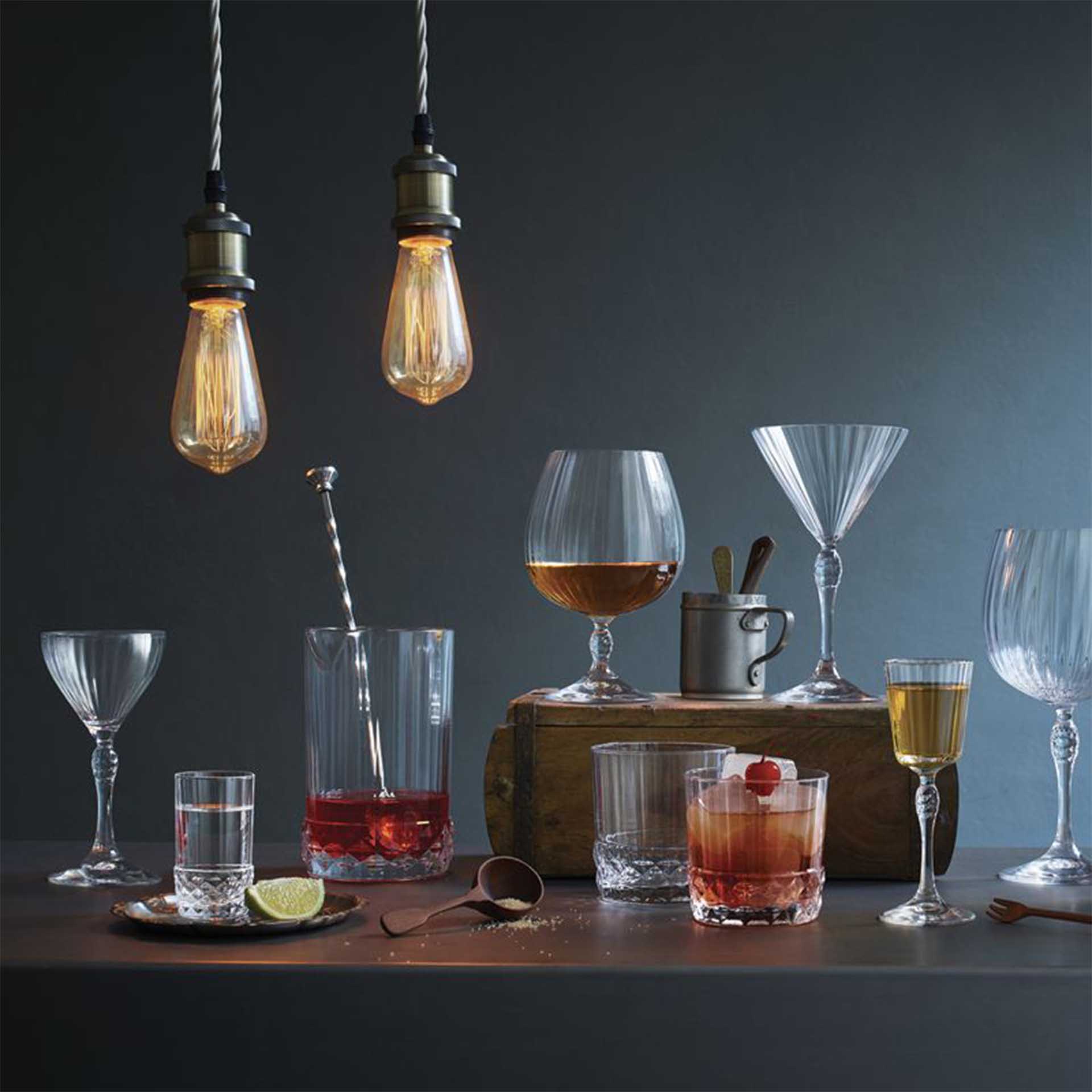 Copo Vidro America 20s sem Pé Long Drink 40cl Pack 6