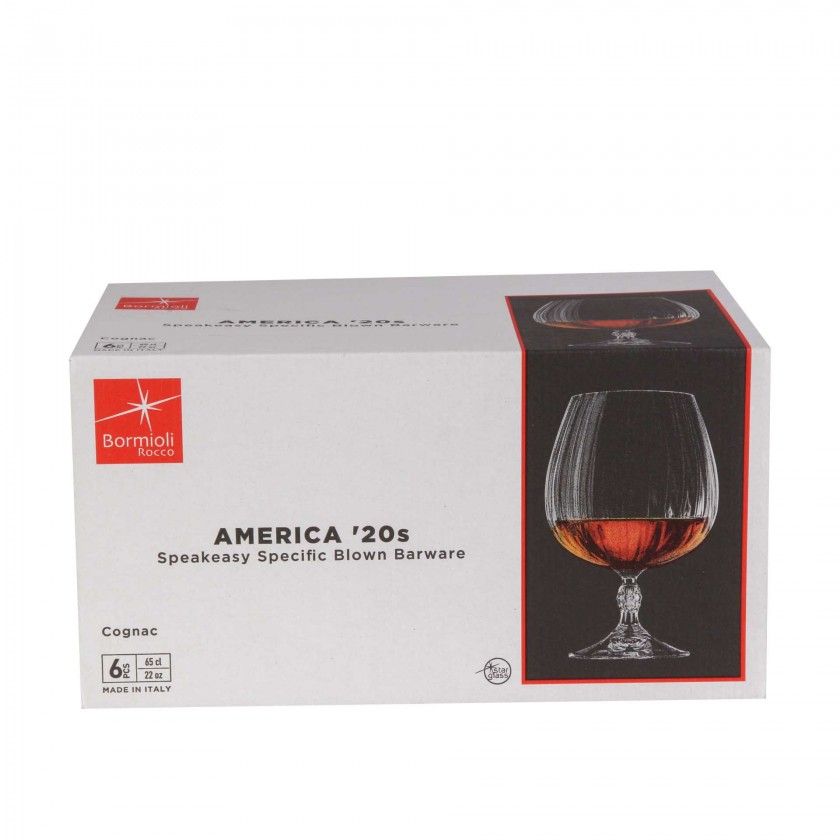 Copo Cognac America 65cl Pack 6