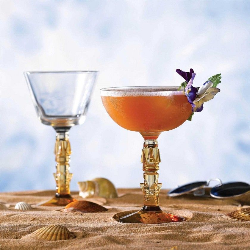 Copo com P Cocktail Tiki 25cl Pack 12