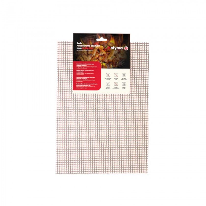 Rede Antiaderente para Grelhados 36X25cm Rede Antiaderente para Grelhados 36X25cm